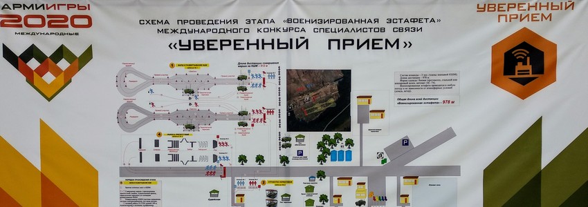 Участие в техническом обеспечении Армейских игр