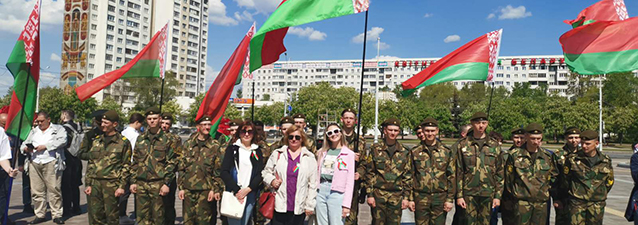 АГАТ принял участие в мероприятиях по чествованию государственной символики Республики Беларусь