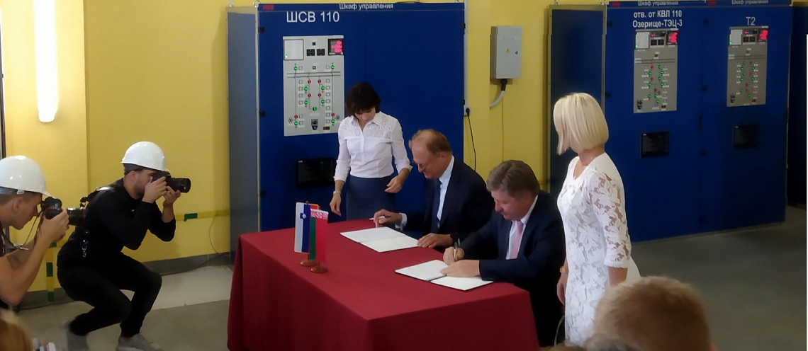 07.09.2018 состоялась церемония торжественного ввода в эксплуатацию объекта «Строительство кабельных линий 110 кВ ТЭЦ-3 — ПС 110/10 кВ «Подлесная» 07.09.2018 состоялась церемония торжественного ввода в эксплуатацию объекта «Строительство кабельных линий 110 кВ ТЭЦ-3 — ПС 110/10 кВ «Подлесная»