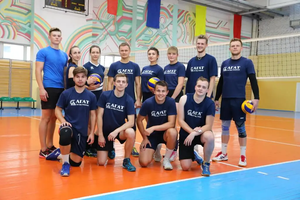 Volleyball team wins