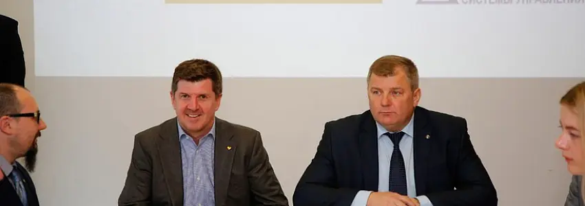 A Memorandum of Cooperation was signed between OJSC “AGAT-Control Systems” and VELCOM cellular operator