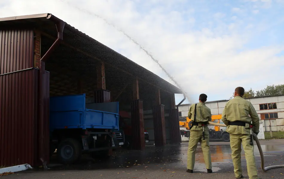 A comprehensive civil defense exercise was conducted