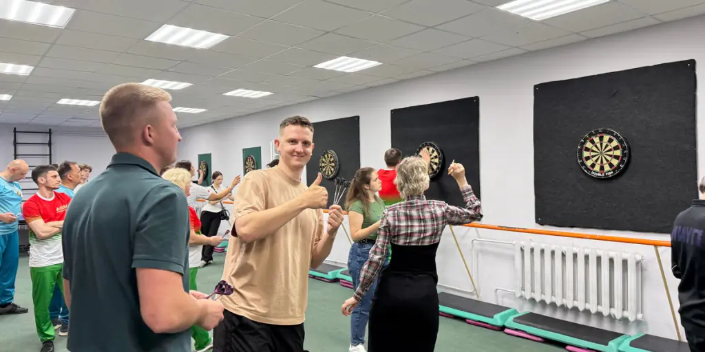 В яблочко! Команда АГАТа — в тройке лидеров по дартсу!