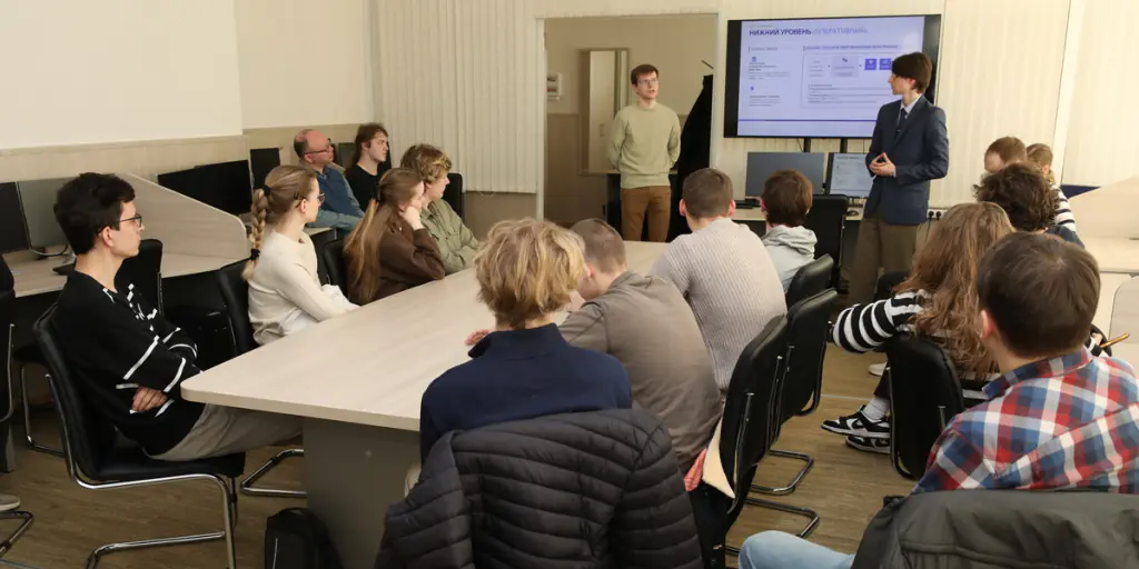 From studies to real projects: OJSC “AGAT-Control Systems” – Managing Company of “Geoinformation Control Systems” Holding has opened its doors to students of the BSU Faculty of Mechanics and Mathematics 