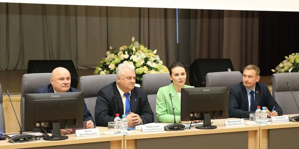 Meeting with Maryna Vasileuskaya